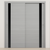 Braga 1G Olmo Matrix CPL  Modern Bypass Door - Doors and Beyond