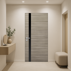 Braga 1G Palissandro Matrix CPL Frameless Modern Door - Doors and Beyond