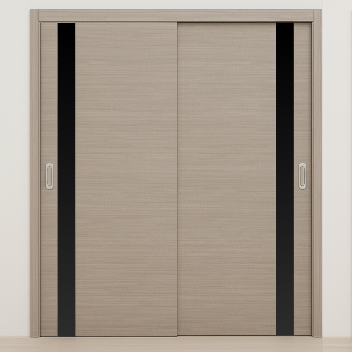 Braga 1G Palissandro Matrix CPL  Modern Bypass Door - Doors and Beyond