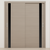 Braga 1G Palissandro Matrix CPL  Modern Bypass Door - Doors and Beyond