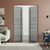 Braga 1G Olmo Matrix CPL Frameless Modern Double Door - Doors and Beyond