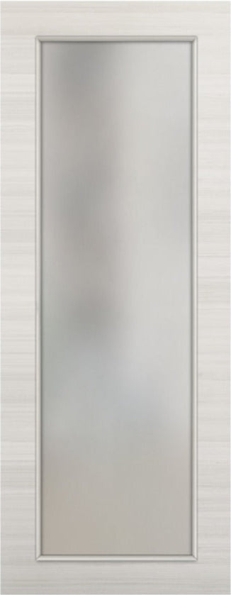 Nova 1-Lite Braga Crema Matrix CPL  Modern Door Slab - Doors and Beyond