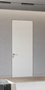 Nova Flush Braga Bianco Matrix CPL Frameless Modern Door