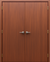 Nova M34 Sapele Laminated Modern Double Pre-Hung Door