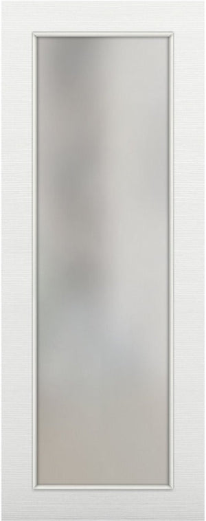 Nova 1-Lite Braga Bianco Matrix CPL Modern Door Slab - Doors and Beyond
