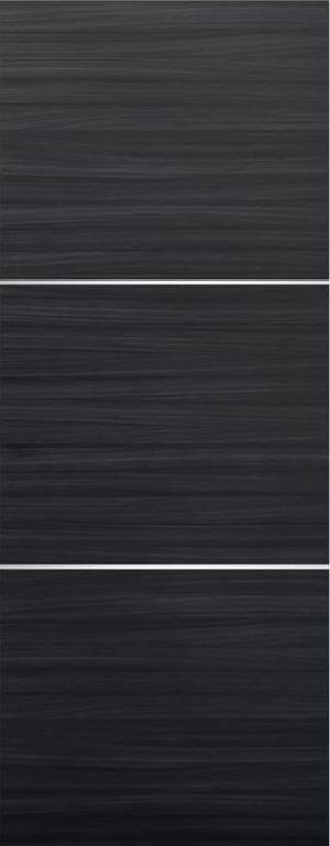 Nova 2H Braga Blu Matrix CPL  Modern Door Slab - Doors and Beyond
