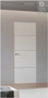 Nova 3H Braga Bianco Matrix CPL Frameless Modern Door