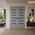 Nova Domino 01 Wenge Modern Laminated Modern Frameless Double Door
