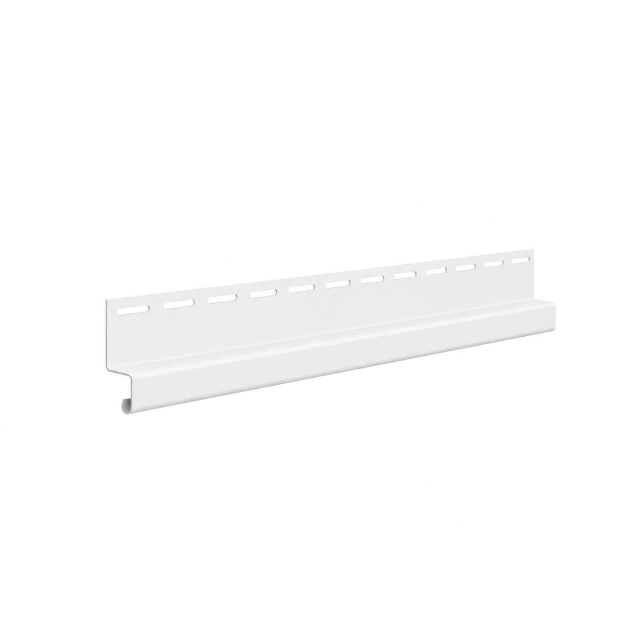 Drip Edge SV-16.5 White 120“ (10') - 1 Pc - Doors and Beyond