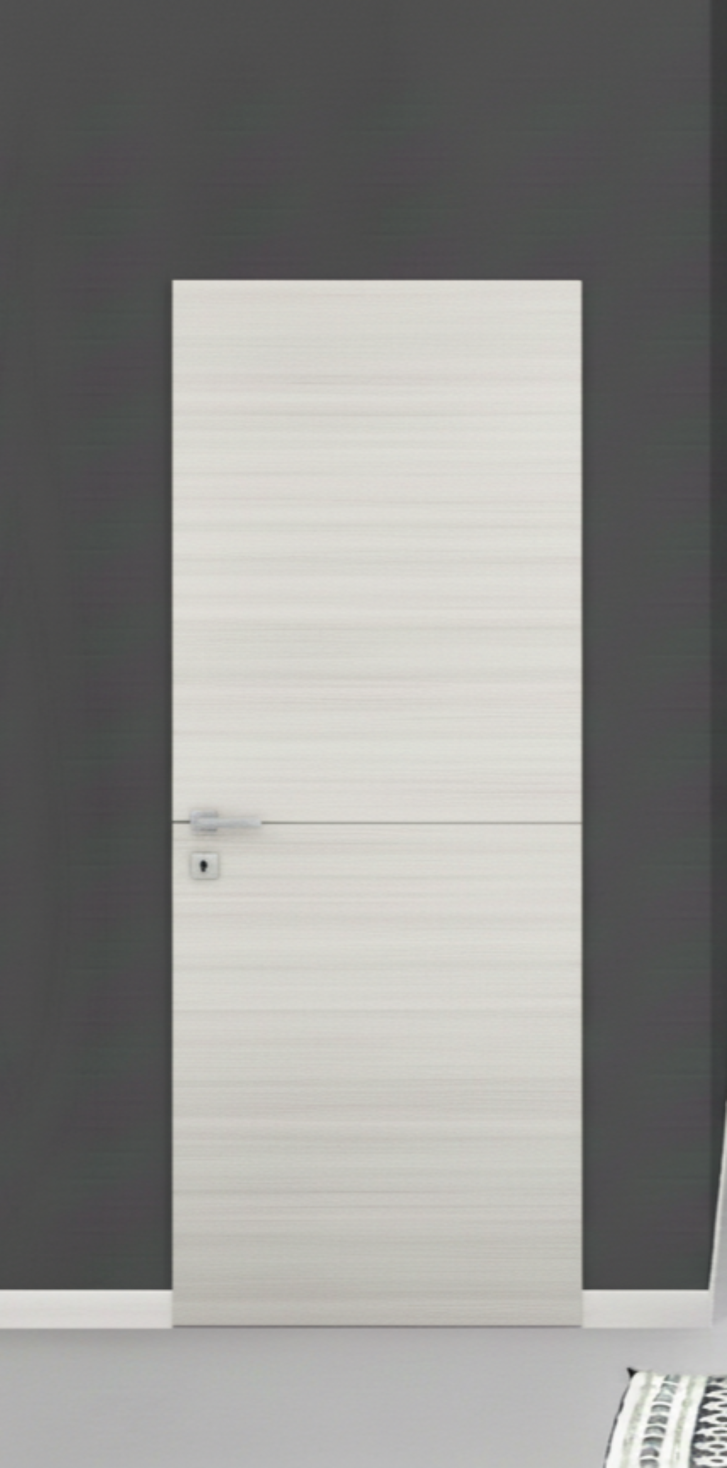Nova 1H Braga Crema Matrix CPL Frameless Modern Door