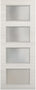Nova 4-Lite Braga Crema Matrix CPL  Modern Door Slab
