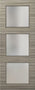 Nova 3-Lite Braga Palissandro Matrix CPL  Modern Door Slab