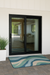 ProVia Endure 2-Lite Patio Door 60x80 Black/Black Double Pane Low-E W Argon Gas - Doors and Beyond
