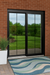 ProVia Endure 2-Lite Patio Door 96x80 Black/White Double Pane Low-E W Argon Gas Cotage 6 Lite Grills - Doors and Beyond
