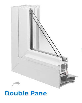 ProVia Endure 2-Lite Patio Door 96x80 White/White Double Pane Low-E W Argon Gas - Doors and Beyond