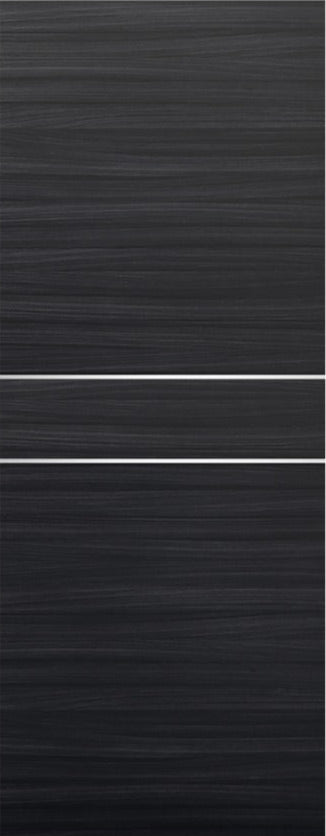 Nova 2HC Braga Blu Matrix CPL  Modern Door Slab - Doors and Beyond