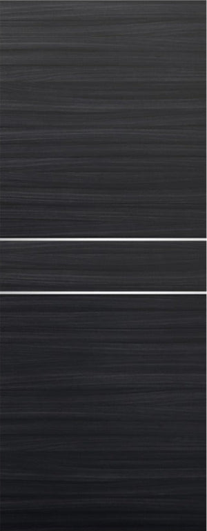 Nova 2HC Braga Blu Matrix CPL  Modern Door Slab - Doors and Beyond