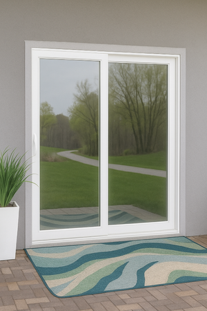 ProVia Endure 2-Lite Patio Door 96x80 White/White Triple Pane Low-E W Argon Gas - Doors and Beyond