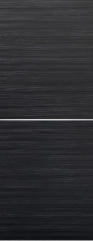 Nova 1H Braga Blu Matrix CPL  Modern Door Slab - Doors and Beyond