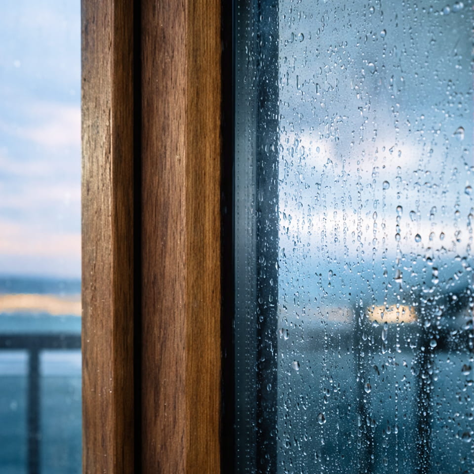 Weather-tight sealing against wind, rain, and air infiltration