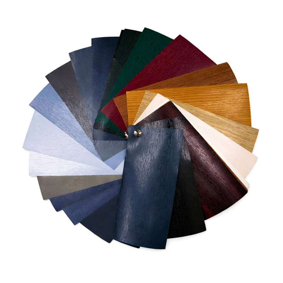 Wide variety of finishes