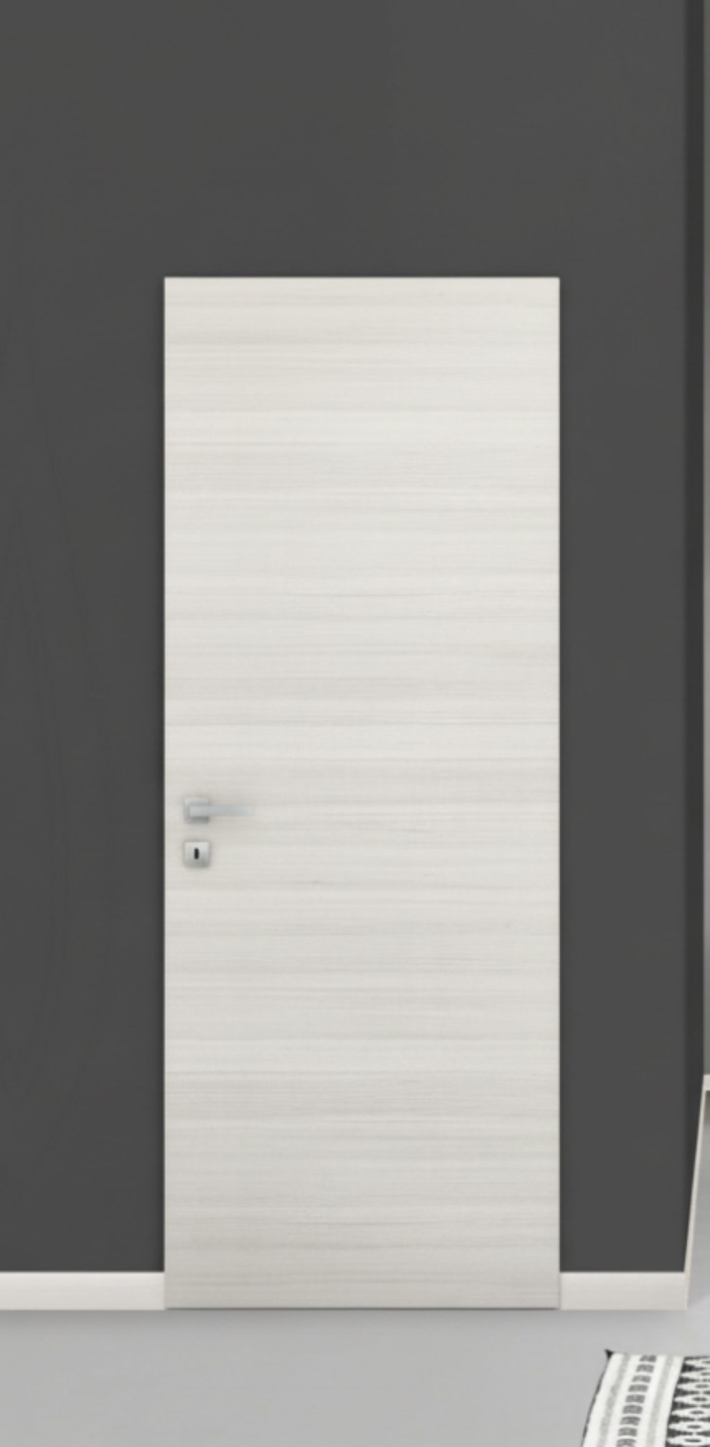 Nova Flush Braga Crema Matrix CPL Frameless Modern Door