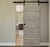 Nova Flush Braga Palissandro Matrix Laminated Modern Barn Door - Doors and Beyond