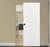 Nova Flush Braga Bianco Matrix Laminated Modern Magic Door - Doors and Beyond