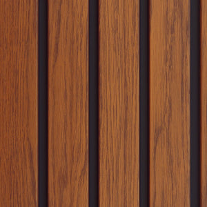 VILO Fronto Vinyl Siding SVP-06 V-B Golden Oak 116 1/8“(9'7“) - 10 Pcs - Doors and Beyond