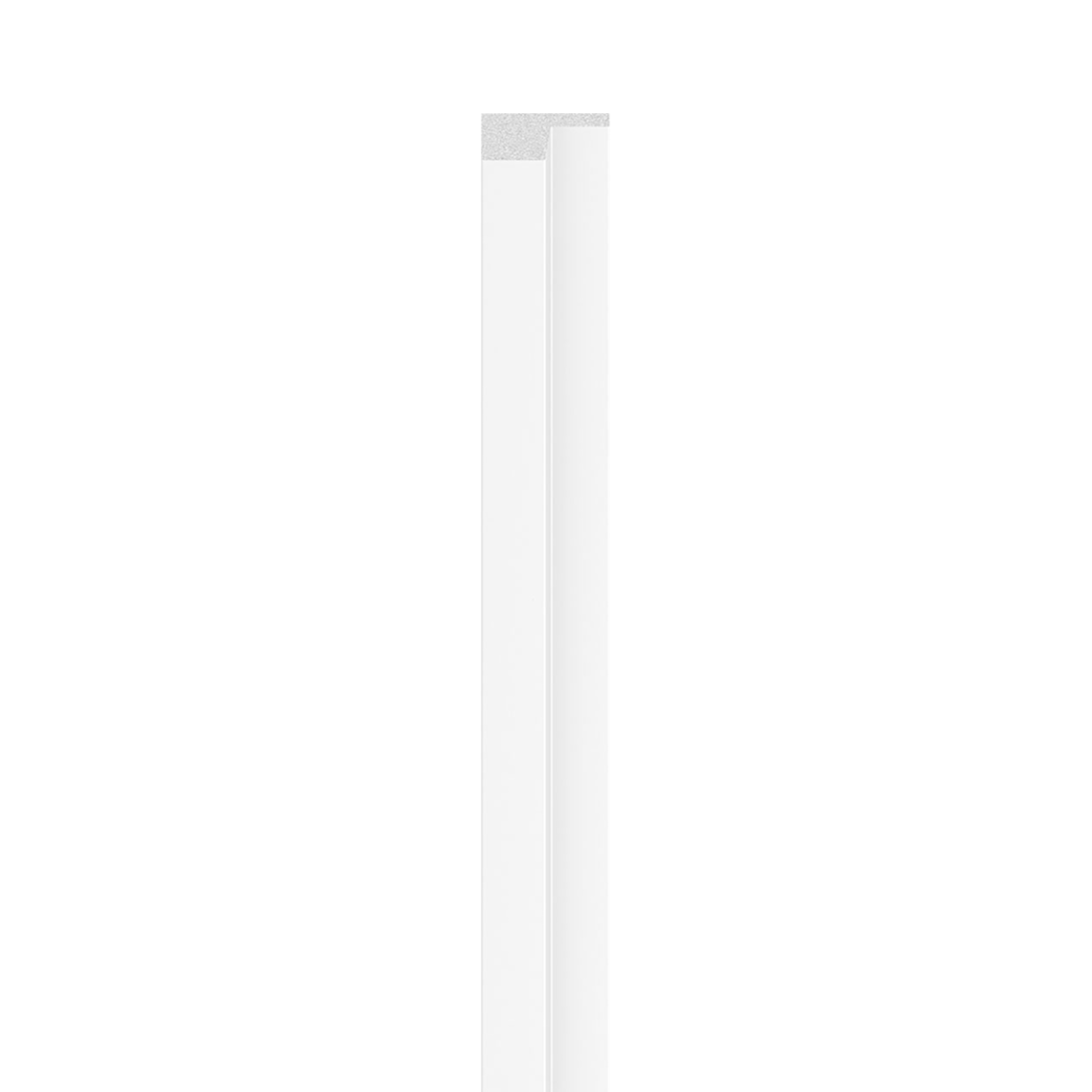 VOX L-Trim Linerio L-Line White 104 5/16 x 2 3/8" x 13/16" - Doors and Beyond
