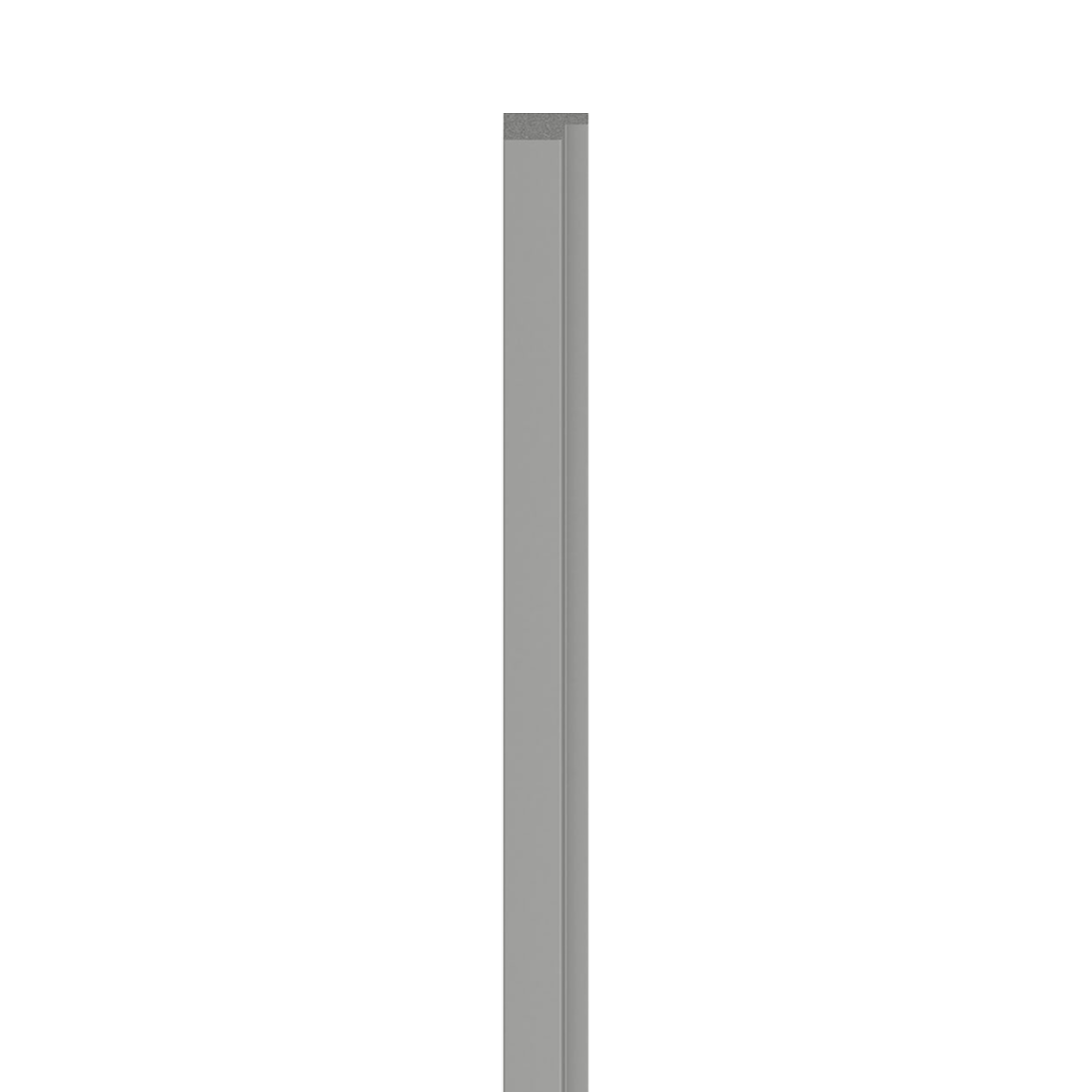 VOX L-Trim Linerio M-Line Grey 104 5/16 x 1 5/8" x 1/2" - Doors and Beyond
