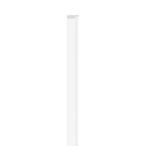 VOX L-Trim Linerio M-Line White 104 5/16 x 1 5/8" x 1/2" - Doors and Beyond