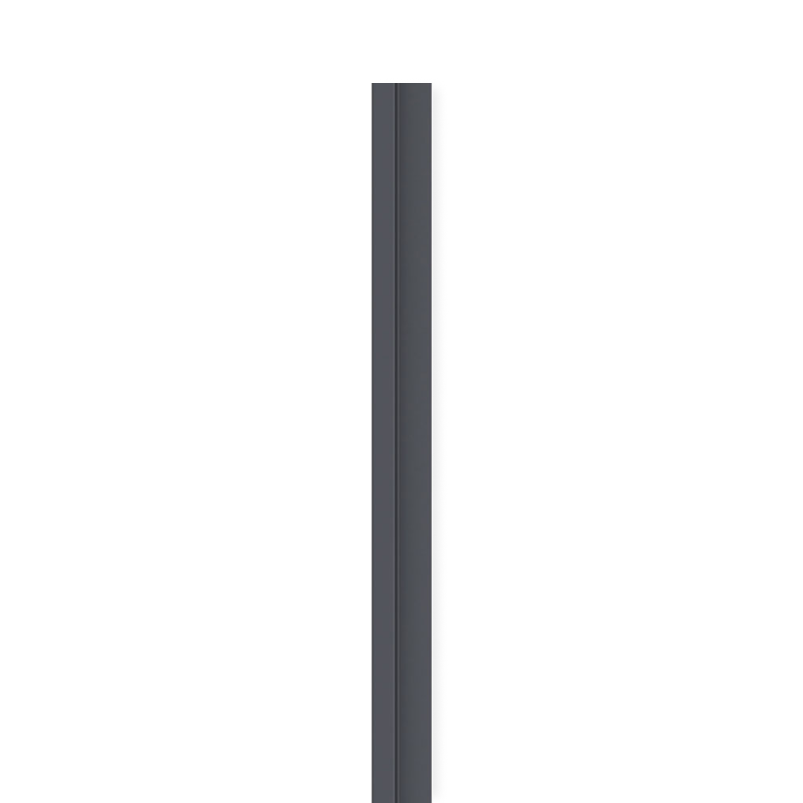 VOX L-Trim Linerio S-Line Anthracite 104 5/16" x 1 1/8" x 1/2" - Doors and Beyond