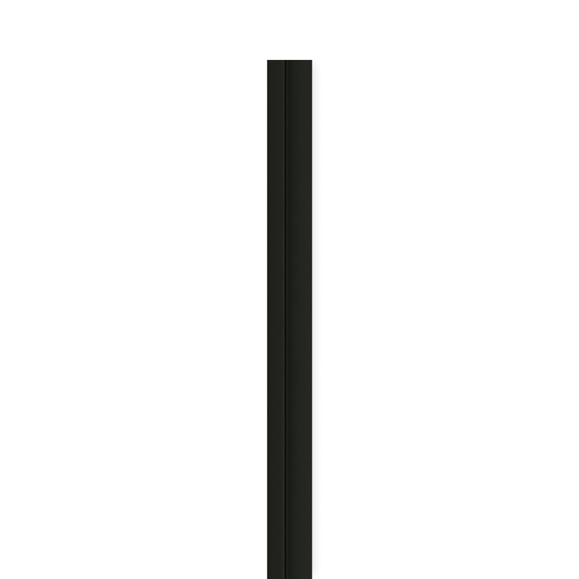 VOX L-Trim Linerio S-Line Black 104 5/16" x 1 1/8" x 1/2" - Doors and Beyond