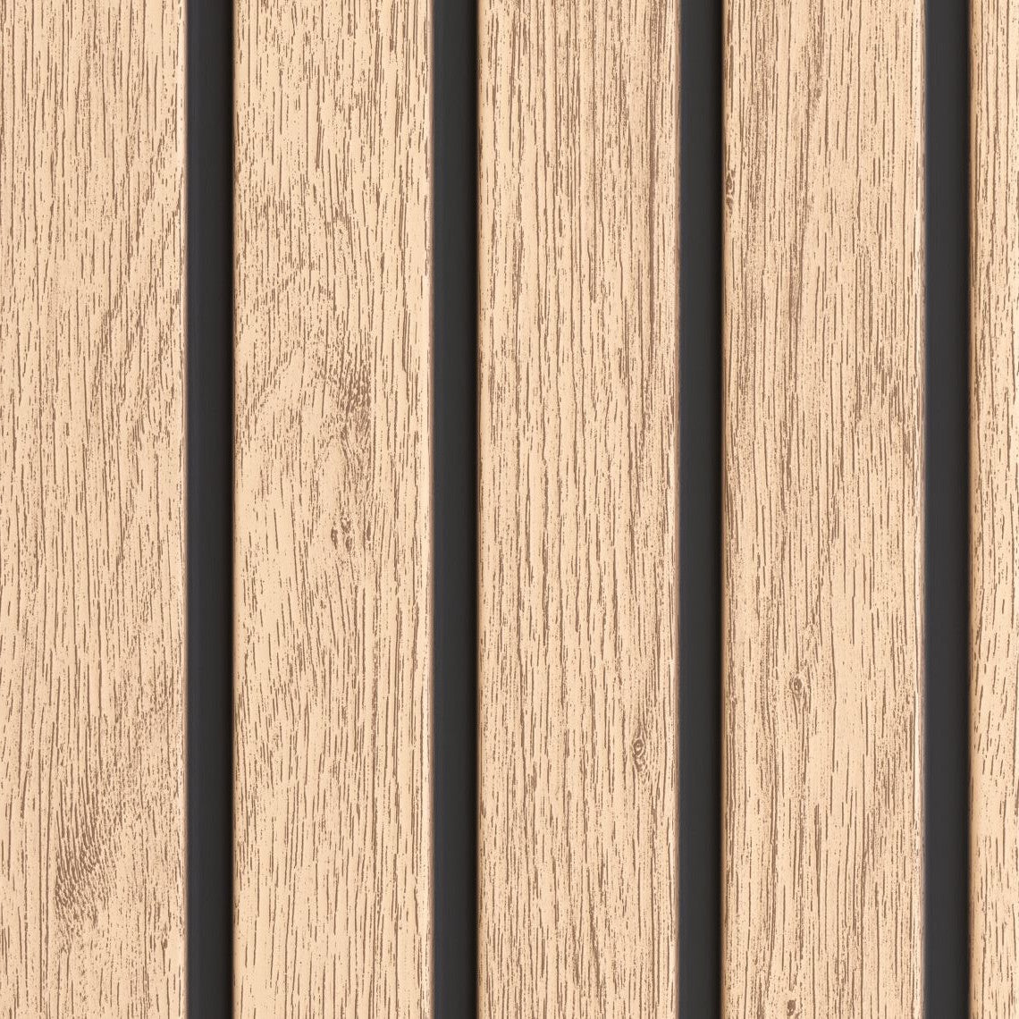 VILO Fronto Vinyl Siding SVP-06 V-B Light Oak 116 1/8“(9'7“) - 10 Pcs - Doors and Beyond