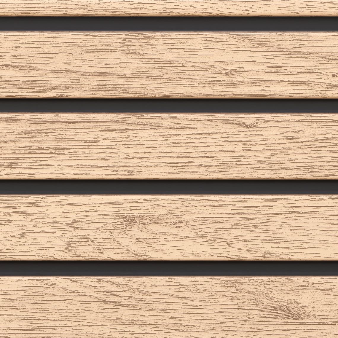 VILO Fronto Vinyl Siding SVP-06 V-B Light Oak 116 1/8“(9'7“) - 10 Pcs - Doors and Beyond