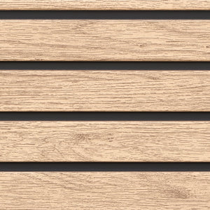 VILO Fronto Vinyl Siding SVP-06 V-B Light Oak 116 1/8“(9'7“) - 10 Pcs - Doors and Beyond