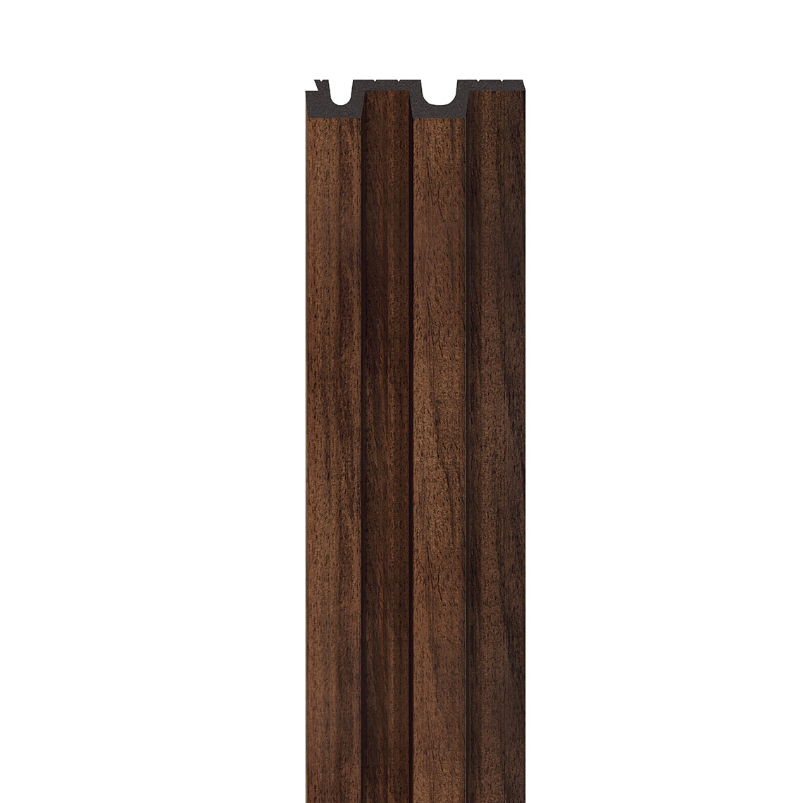 VOX Linerio L-Line Chocolate Slat Panel 104 5/16" x 4 13/16" x 13/16" - Doors and Beyond