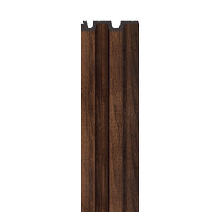 VOX Linerio L-Line Chocolate Slat Panel 104 5/16" x 4 13/16" x 13/16" - Doors and Beyond