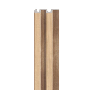 VOX Linerio L-Line Natural Slat Panel 104 5/16" x 4 13/16" x 13/16" - Doors and Beyond