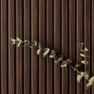 VOX Linerio M-Line Chocolate Slat Panel 104 5/16" 4 13/16" x 3/8" - Doors and Beyond