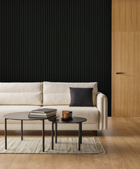 VOX Linerio M Plus-Line Black Slat Panel 104 5/16" x 4 13/16" x 13/16" - Doors and Beyond