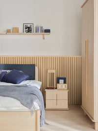 VOX Linerio M Plus-Line Light Oak Slat Panel 104 5/16" x 4 13/16" x 13/16" - Doors and Beyond