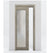 Nova 1-Lite Braga Palissandro Matrix Laminated Modern Pocket Door - Doors and Beyond