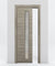 Nova 1-Lite V Braga Palissandro Matrix Laminated Modern Pocket Door - Doors and Beyond
