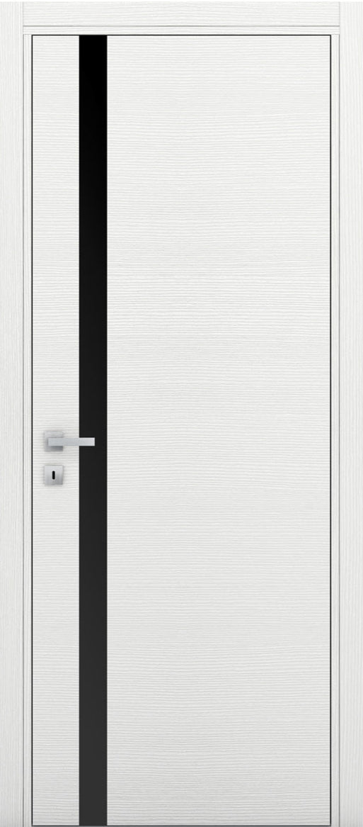 Nova 1G Braga Bianco Matrix CPL Modern Single Pre-hung Door