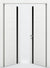 Nova 1G Braga Bianco Matrix CPL Modern Double Pre-Hung Door