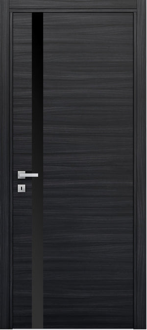Nova 1G Braga Blu  Matrix CPL Modern Single Pre-hung Door - Doors and Beyond