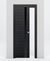 Nova 1G Braga Blu Matrix Laminated Modern Pocket Door - Doors and Beyond