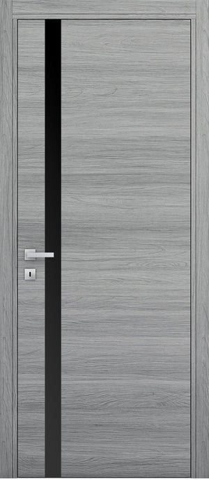 Nova 1G Braga Olmo Matrix CPL Modern Single Pre-hung Door - Doors and Beyond
